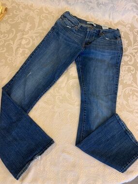 Levi’s 516 Mid Rise Jeans Blue Stretch Denim Jeans